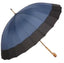 Japanese Products Outdoor Umbrella 24 Ribs Windproof Creative Parasols Red