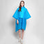 High Quality EVA Reusable Raincoat Emergency Rain Gear Jacket PEVA Adults Rain Poncho With Hood Rain Jacket for Travel Hiking