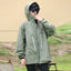 Single Layer Windproof Waterproof Outdoor Punching Jacket Rain Jacket Spring Autumn Hiking Group Printed Embroidery Logo