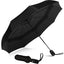 Automatic Open Sunproof Golf Umbrella High Quality Business Gift Grey Umbrella Portable 3 Folding Rain Umbrellas