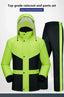 Rainstorm Proof Suit Raincoat Rainpants for Men and Women Electric Vehicle Takeaway Riding Split Reflective Waterproof