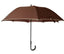 High Quality Large 27-Inch Automatic Purple Umbrella J-Shape With Long Handle UV-Proof Fabric and Metal Frame for Ladies