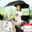 Full Cover Scooter Bicycle UV Printed Rain Shelter Manual Pongee Canopy Adults' Motorcycle Car Electric Bike Motor Sunshade