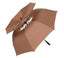 Modern Extra Large Oversize Double Canopy Golf Umbrella Automatic Open With Stick Windproof and Waterproof Design for Travel