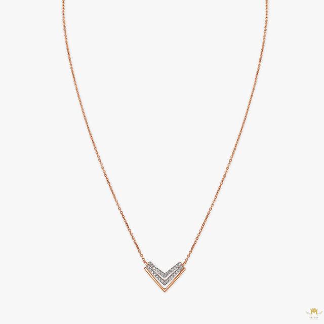 Chic Artistic Diamond Necklace
