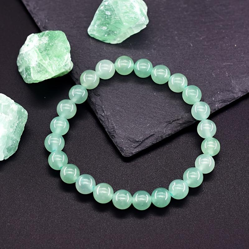 Stunning Green Aventurine Beaded Bracelet – Handcrafted, Natural Stone