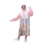 Hot Sale! Custom Designed Hooded Waterproof Motorcycle Bike Poncho Double Brim EVA Raincoat Poncho Raincoat Waterproof