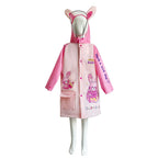 Cartooncustom Raincoat Rainproof EVA New Design Cute for School Camp Travel Rabbit Fashionable Heathy Waterproof Kids Durable