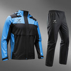 RPET Customized Eco-Friendly Adult Rain Jacket Single-Person Poncho Style for Camping Tours Motorcycle Use