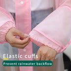 Hot Sale! Custom Designed Hooded Waterproof Motorcycle Bike Poncho Double Brim EVA Raincoat Poncho Raincoat Waterproof