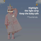 Kids Raincoat Cute Weather Shield Vibrant Red Purple Blue Yellow Polyester Pongee Waterproof Jacket for Rainy Day Adventures