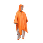 Light and Easy Outdoor Three-in-One One-Piece Raincoat Waterproof Walking and Riding Raincoat With Windproof Feature