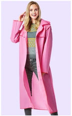 Unisex EVA Rain Poncho Adults Customizable XXL Long Cape Colorful Hem Waterproof Rain Jacket Outdoor Hiking Travel Logo