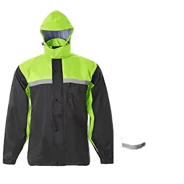 Factory Direct Wholesale XXL PVC Rain Jacket for Adults Eco-Friendly Waterproof Fabric Customizable Logo Outdoor Riding Cycling Main image