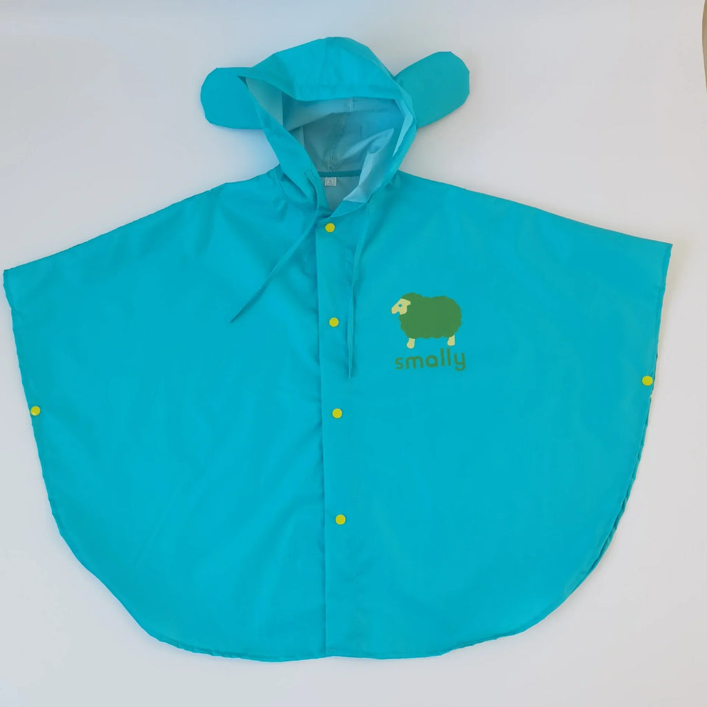 Waterproof Children's Poncho Kindergarten Primary School Group Enterprise Raincoat 3D Three-Dimensional Design