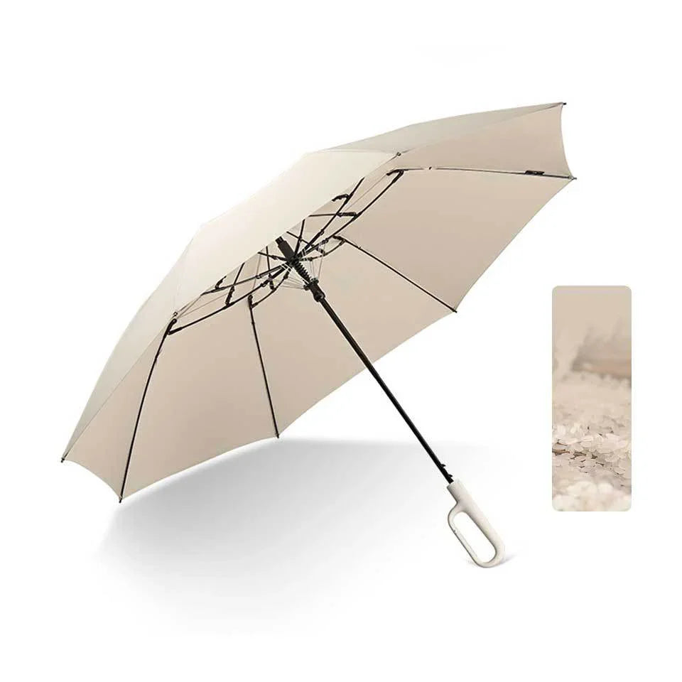 Fully Automatic Luxury Pongee Umbrella Custom Logo Printed for Adults Folding Design for Camping and Advertising