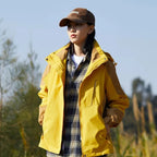 Customizable Winter Jacket for Men Women Sports Windproof Softshell Liner Detachable Hood PU Material Rain Resistant Apparels