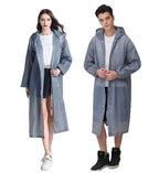 Hot Sale Custom Poncho Rain Gear Cheap Price EVA Adult Reusable Waterproof Raincoat Outdoor Activities Hiking Custom Logo Long