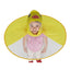 Children's Cartoon Creative Animal Cap Raincoat Kids Rainproof Folding Poncho With Logo Hood Foldable Umbrella for Rain All Ages