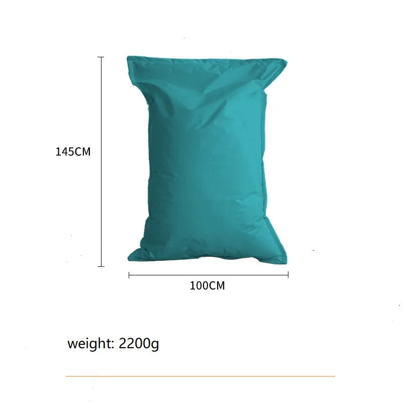 Custom Large Lightweight Outdoor Furniture Modern Waterproof Bean Bag Beach Lounger for Garden Patio Hotel Park Use Secondary image