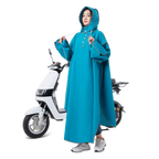 Thickened EVA Waterproof Motorcycle Scooter Raincoat Windbreaker Long Rain Coat Customized logo