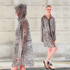 Women's Eco-Friendly Soft TPU Rain Jacket Biodegradable Waterproof EVA Rainwear With Logo for Travel and Rainy Occasions