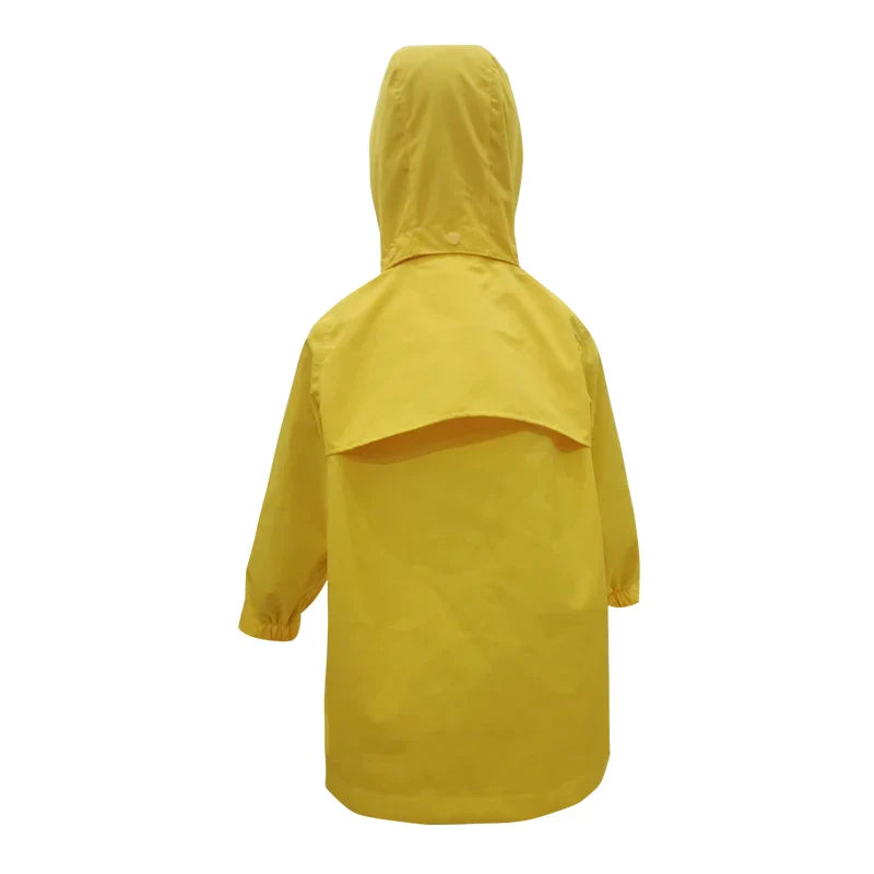 Unisex Lightweight Rain Jacket Hooded Raincoat Poncho Custom Transparent Raincoat Jacket for Kids Bike Rider for Girls