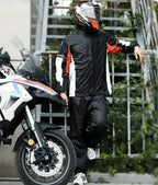 Motorcycle Raincoat Pants Storm-Proof Reflective Quick-Drying Windproof Nylon Custom Raincoat Rainsuit