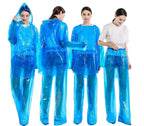 High Disposable PE Raincoat Suit Transparent Plastic Poncho Windproof Waterproof Features XXL XL XXXL 4XL Tours Girls EVA One