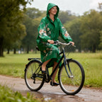 2025 Girls' Men's Adult Simple Breathable Windproof Lightweight Reusable Waterproof Raincoat Rain Jacket Cycling Hiking Outdoor