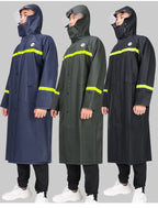 Custom Factory Price Oxford Cloth Waterproof Rain Coat With Reflective Stripes Highly Waterproof Rain Jacket Raincoat for Adults