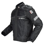 Men's Racing Super Speed Textile Motorcycle Jacket With Logo Decoration Outdoor Softshell for Rain Hiking and Fishing
