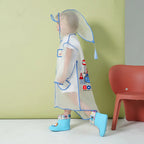 High Quality Kids Waterproof Poncho Raincoat New Style Factory Supply Portable and Reusable With Healthy Cartoon Print