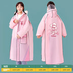 High Quality Lightweight EVA Raincoats Waterproof Windproof Hood Boys Girls Outdoor Hiking School Children Camping