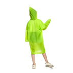 Factory Wholesale Kids Rain Ponchos Portable Reusable Emergency Raincoats Children's Rain Jacket