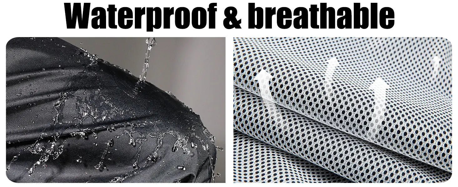 Men's & Women's All-Sport Outdoor Rain Suit PVC Polyester XXXL Waterproof Breathable Anti-storm Jacket Trouser Windproof Travel