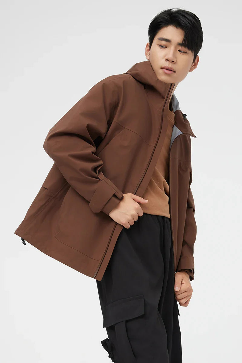 High Quality Unisex Waterproof Windproof Breathable Outdoor Jacket Polyester Sports Jackets