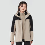 Mens Waterproof Rain Jacket Outdoor Hooded Windproof Coat for Hiking Fishing