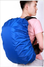 5000mm Waterproof Level Upgraded Anti-Slip Cross Buckle Straps Backpack Rain Cover Hiking Camping Plastic Polyester Logo