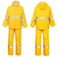 High Quality PVC Raincoat Work Rain Suit Heavy Duty Durable Polyester With Raincoat Hooded Waterproof Logo Decoration Jacket