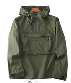 Men's Lightweight Waterproof Rain Jacket Modern Windbreaker Hood Walking Running Travel Hiking High Quality Outdoor Raincoat