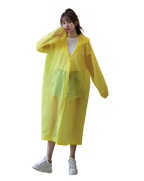 High Quality PEVA Adult Rain Poncho Factory-Price Waterproof Adult Rainwear Work Travel Hiking Custom Logo Outdoor Activities