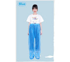 Amusement Park Outdoor Travel Portable Foot Bag Thickened Wear Resistant Sealing Foot Long Rainpants