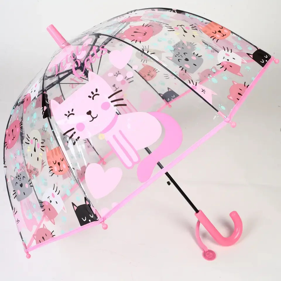 Kids Straight Travel Umbrella Wind-Resistant Anti-UV Compact Durable for Daily & Wedding Occasions Portable Folding Feature Secondary image