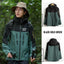 Waterproof Fashion Style Windbreaker Rain Jacket for Men & Women Rainwear for Work & Outdoor Tours Climbing Camping Hiking