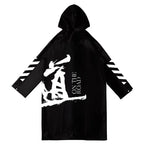 Tide Brand Full-Body Anti-Rainstorm Poncho Transparent Polyester Hiking Raincoat Men Women Cool Fashion Travel High Quality