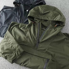 Men's High Raincoats Polyester Jacket Outdoor Activities Waterproof Windproof Fashionable POC Design Motorcycle Climbing Travel