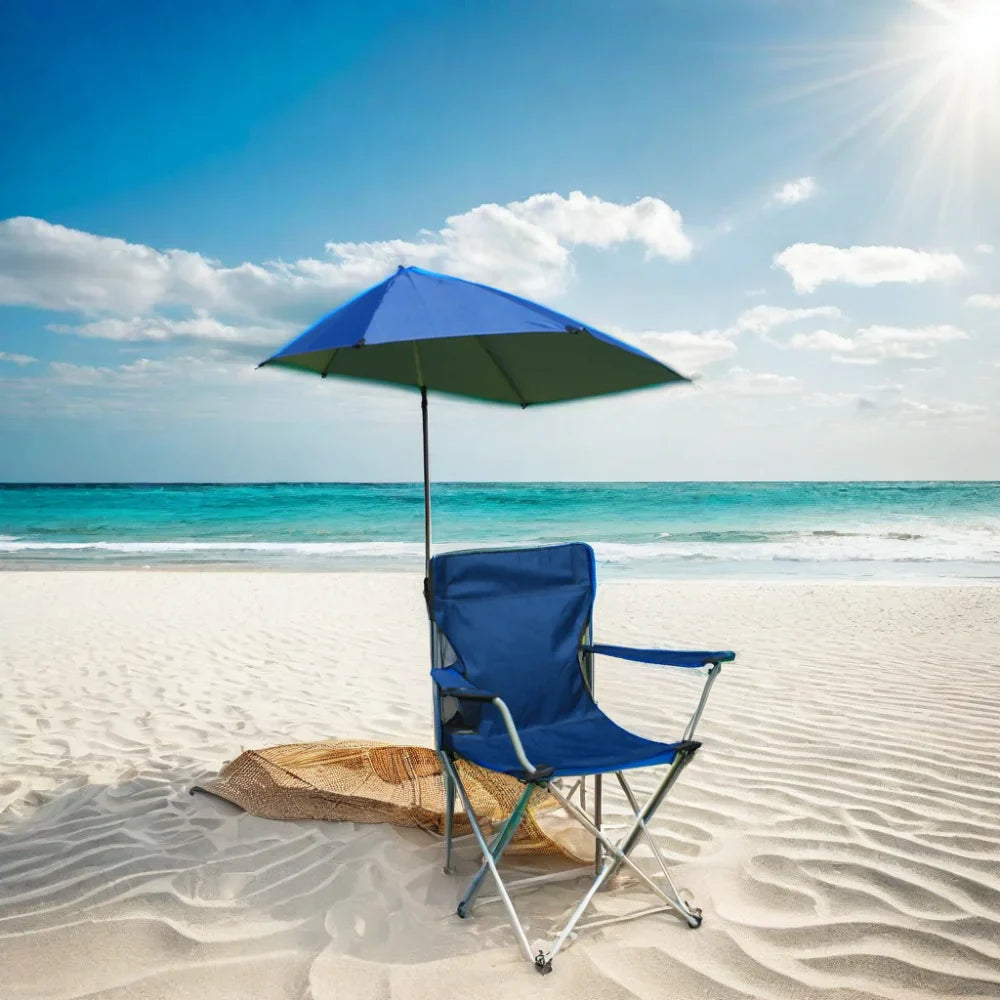 Customizable Outdoor Fishing Chair With Large Sier Rubber Stroller Umbrella Leisure Beach Chair With Logo Printing for Children Secondary image