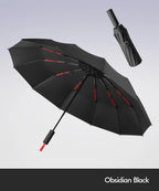 Promotion 23''*12k Carbon Fiber ABS Handle Umbrella 8k Contrast Color Rainy Sunny Days UPF50+ UV Protection Outdoor Business Use