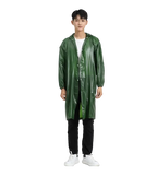 High Quality PVC Long Plastic Raincoat Waterproof Reusable Poncho Adults Modern Style Rainwear Motorcycle Travel Outdoor Tours